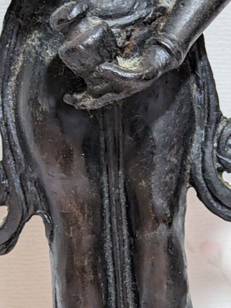 ♦中国仏教 古玩 古美術品 仏像 唐金 釈迦 千手観音菩薩 立像 置物 骨董品