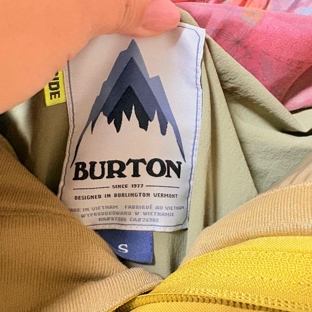 BURTON バートン スノボウェア スキー レディース 上下セット 美品 S