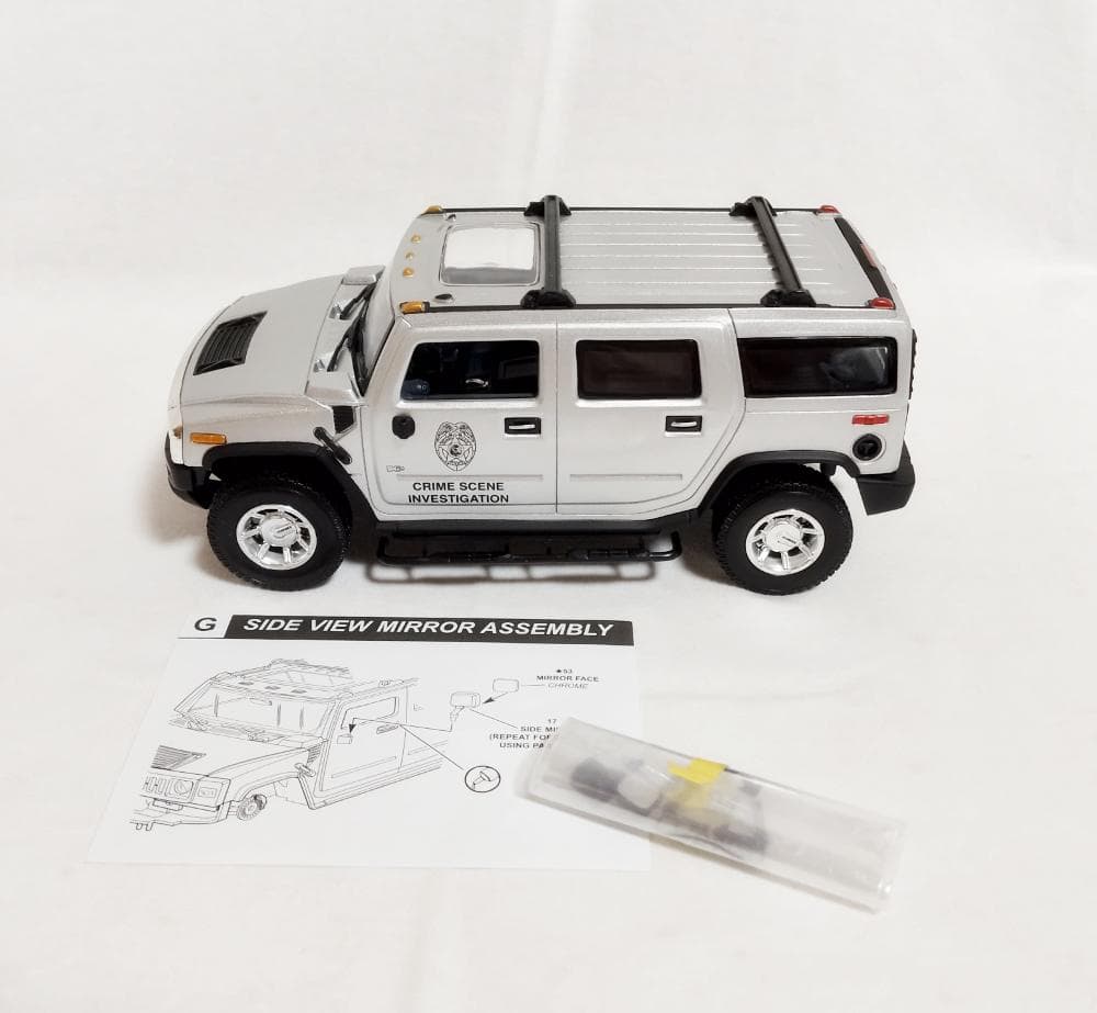 CSIマイアミ　ハマー　H2　1/25　ミニカー　※重要※説明文をお読み下さい