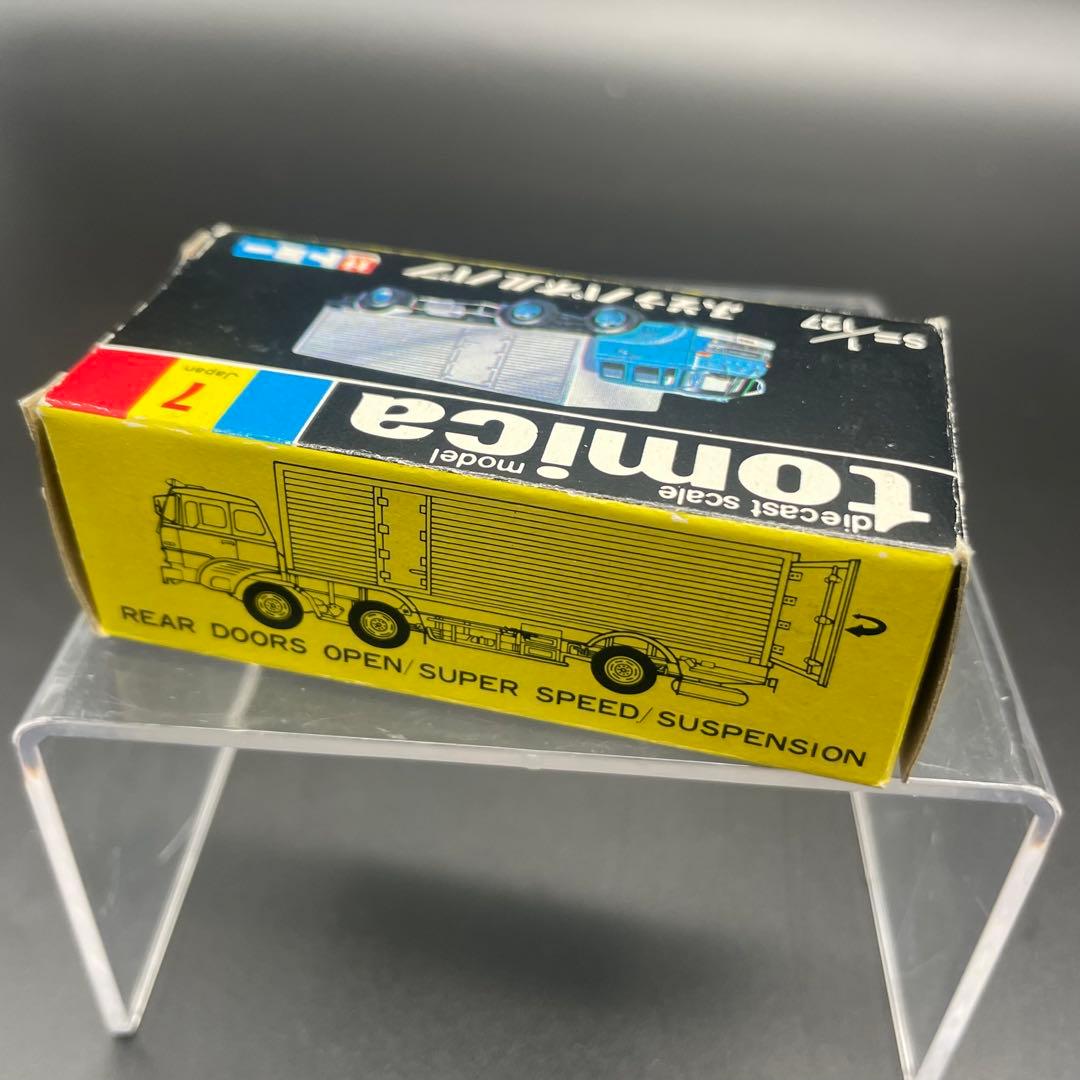 ◯希少 トミカ 日本製 黒箱 7-2 ふそうパネルバン 7