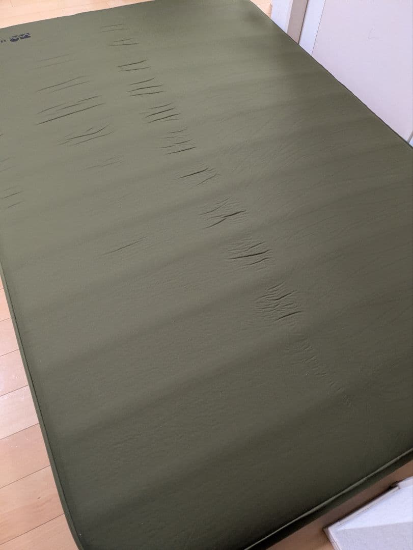 WAQ リラクシングキャンプマット オリーブ ピロー付