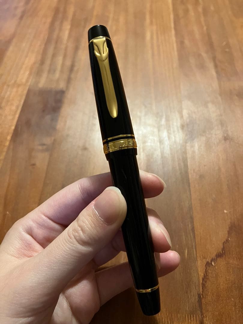 【廃盤品】セーラー　プロフェッショナルギアΣ シグマ　金　万年筆　Fニブ