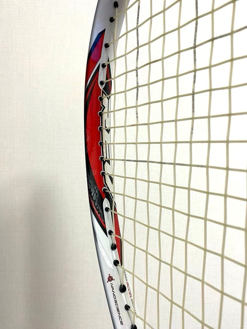 【美品】ソフトテニスラケット YONEX NANOFORCE 1V REV