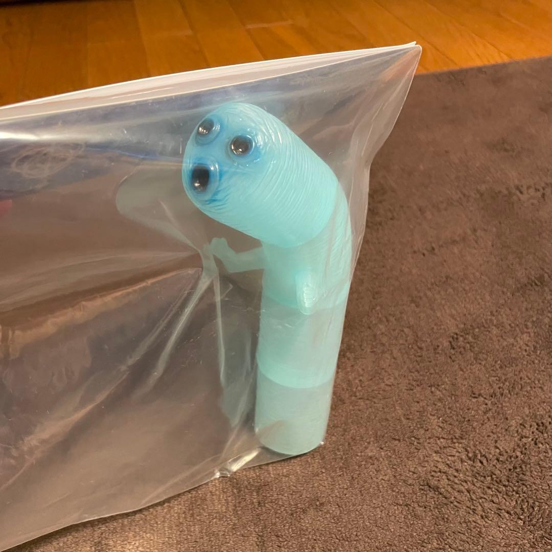 SCIENCE PATROL 霊チンアナゴ ソフビ　クリア　ブルー　ワンフェス夏