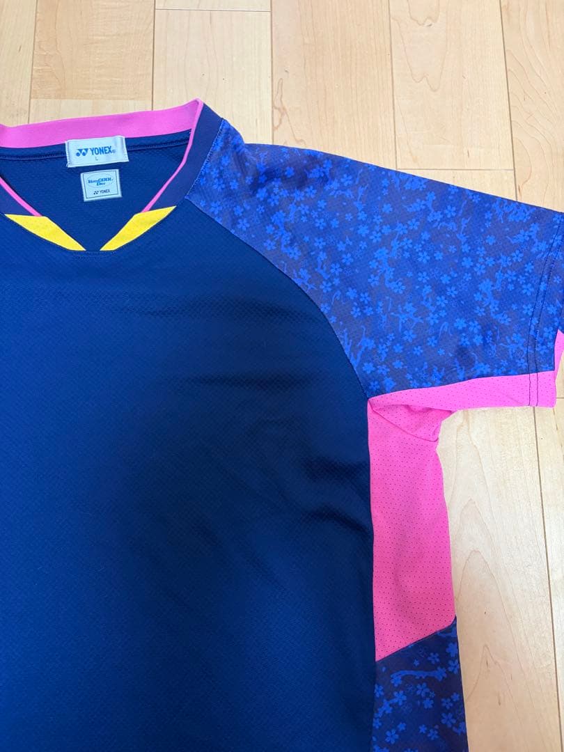 YONEX 日本代表 バドミントン ユニフォーム 半袖 廃盤デザイン Lサイズ