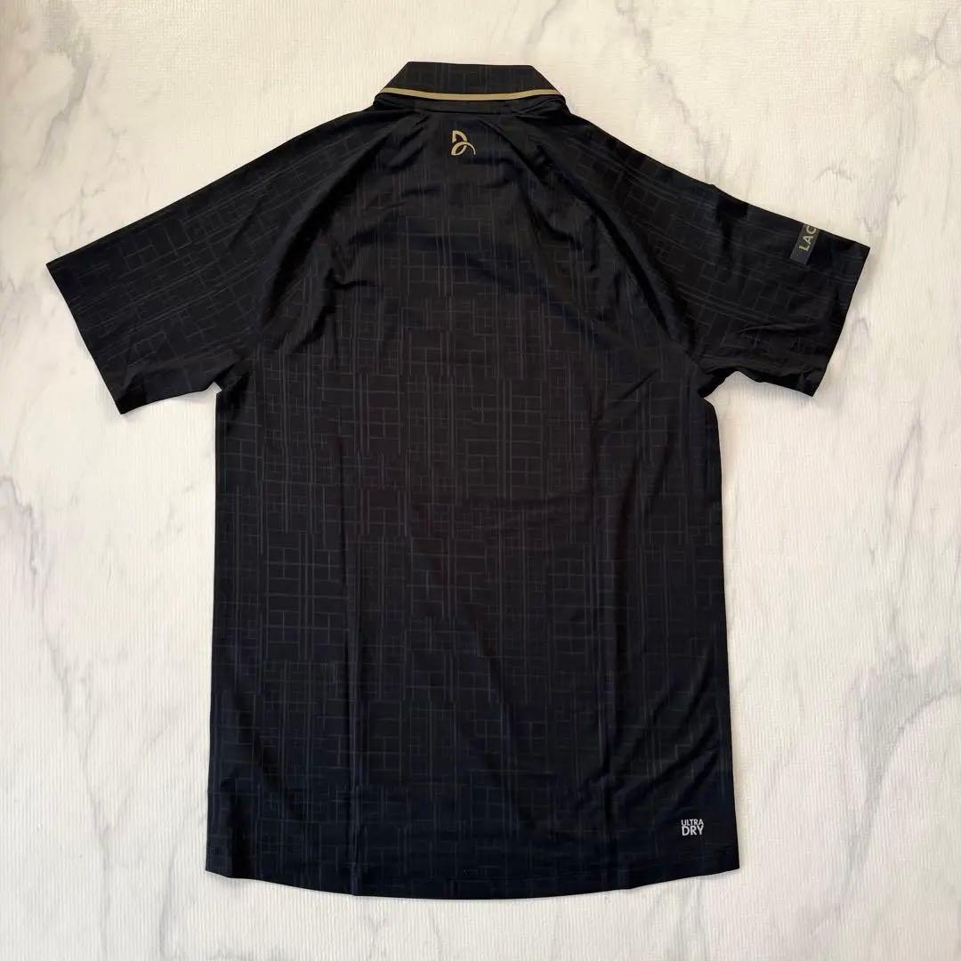 ラコステ ノバク ジョコビッチ テニスウェア ポロシャツ 新品 黒