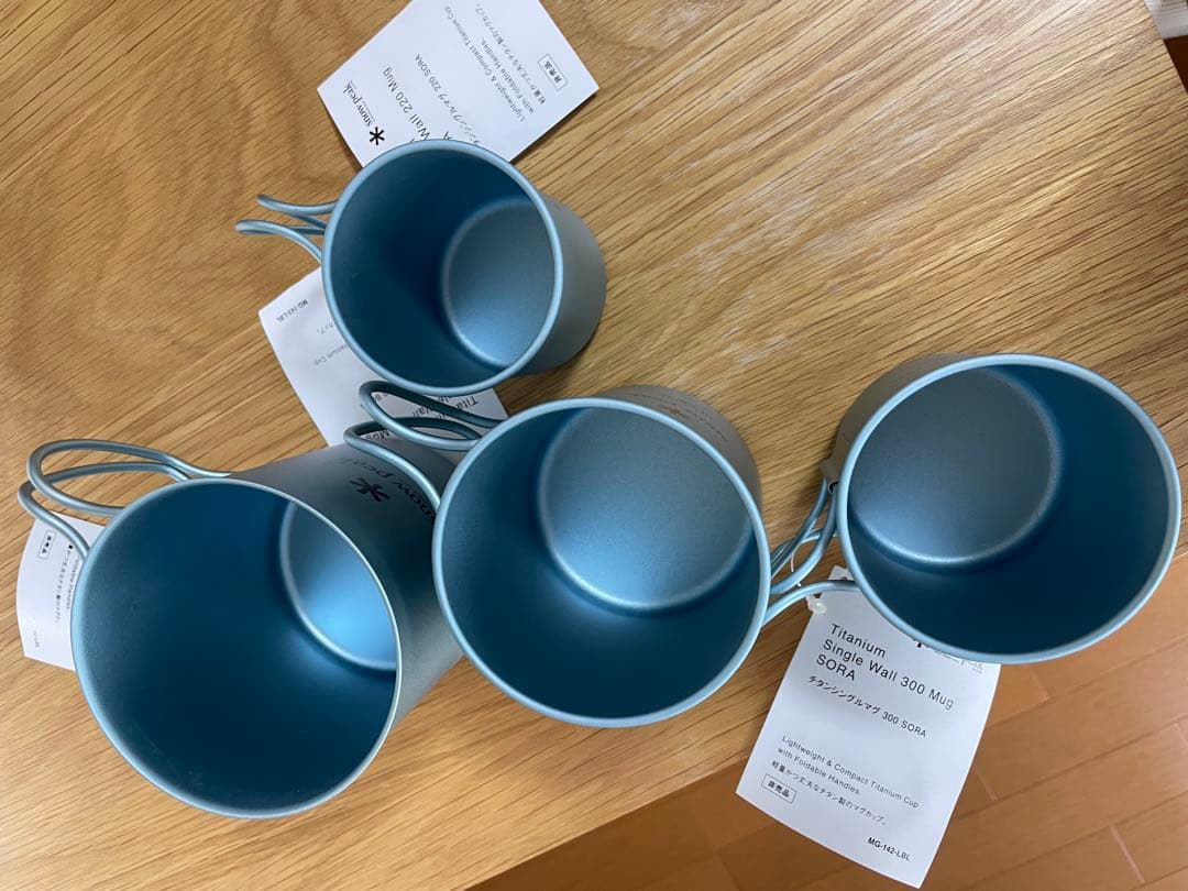 「新品未使用」Peak 限定品チタンシングルマグ 4点セット その②