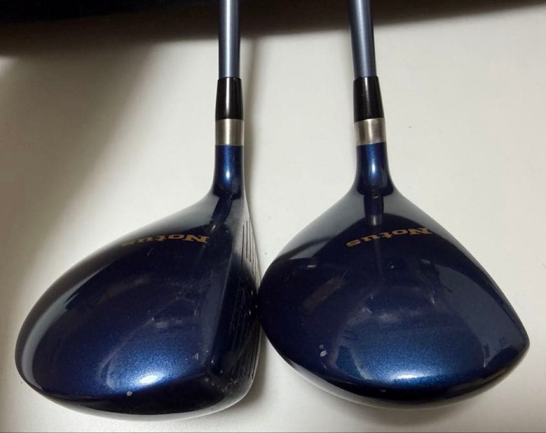 【希少名器】MIZUNO Notus 1w.3w2本セットブルー/F-SR右