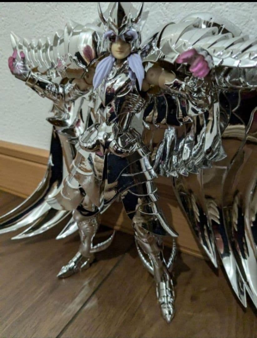 聖闘士聖衣神話EXサイズ　3巨頭　ラダマンデス　ミーノス アイアコス　白銀カラー