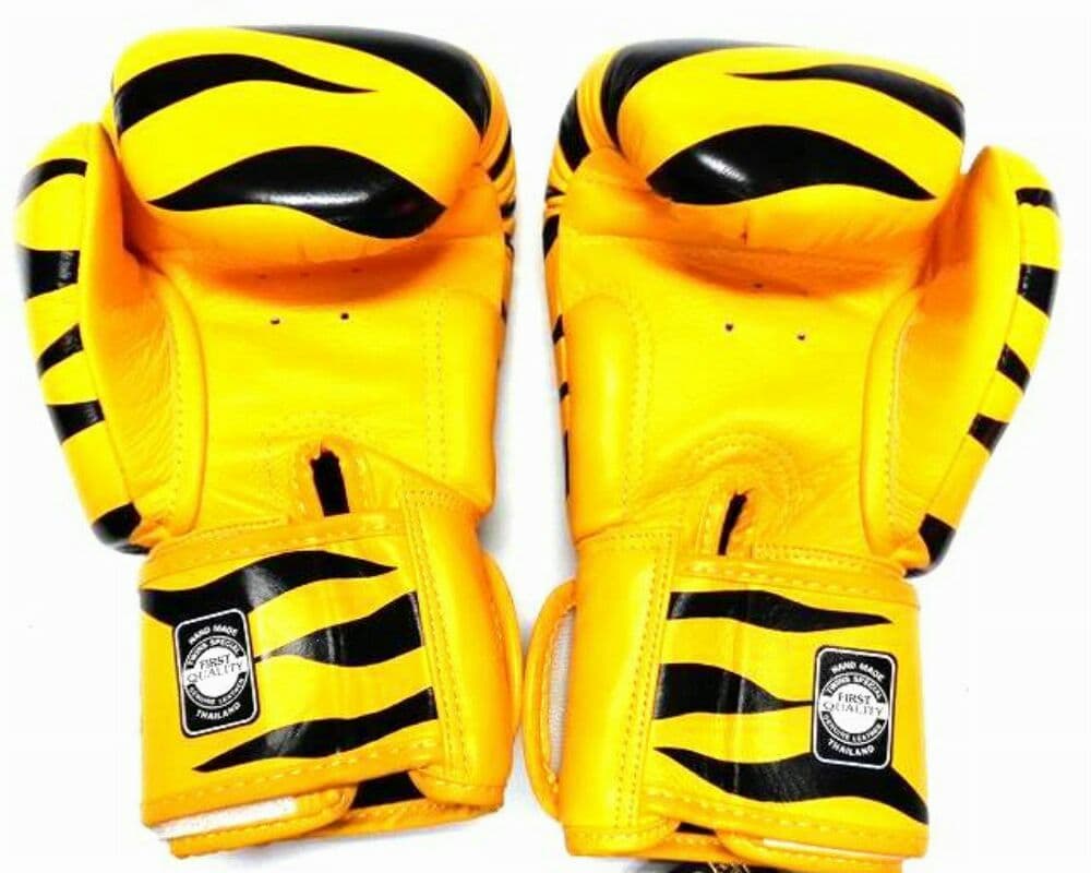 新品 正規 TWINS 本格ボクシンググローブ 本革製 サイズ選択 Z黄黒