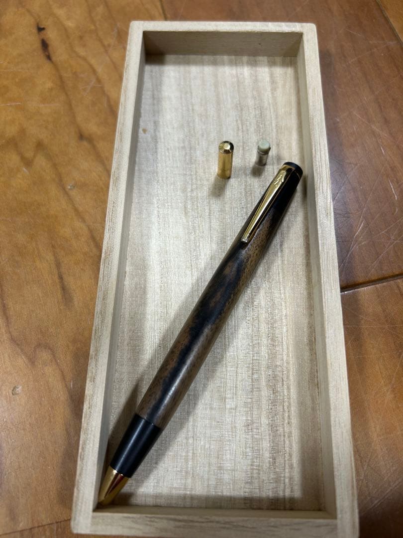 湯さま専用【野原工芸】【ジャンク】シャーペン　新型　特上黒柿