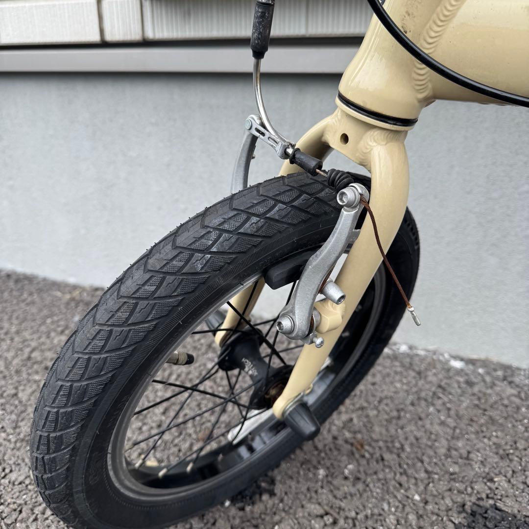 送料無料 あさひ アウトランク 14インチ アルミ軽量8.5kg ミニベロ 美品