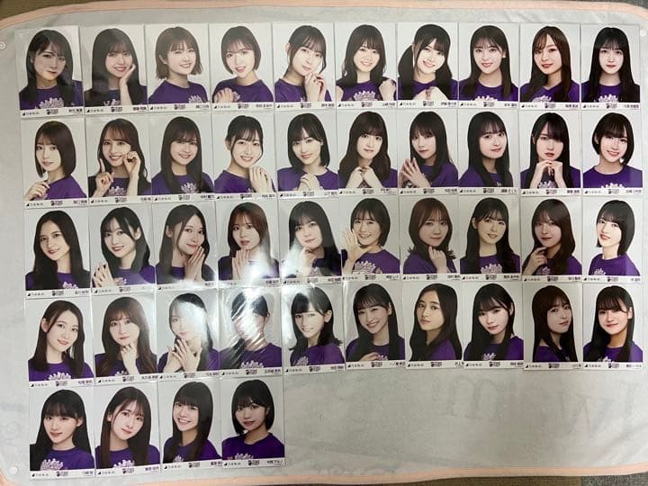 乃木坂46 10thBDライブ 白Tシャツ＋紫Tシャツ