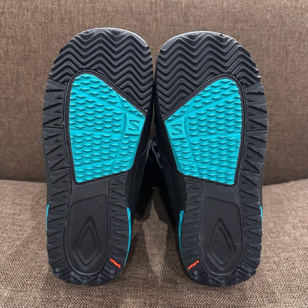 【美品】サロモン　女性用スノーボードブーツ ブラック　24cm