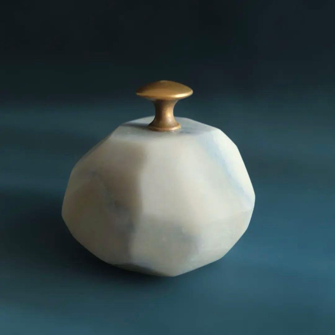 アルチザン 大理石 オブジェ ペーパーウエイト イタリア 職人