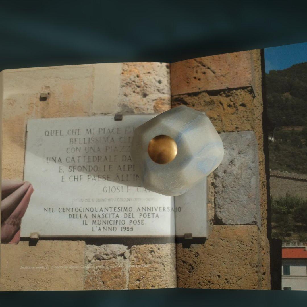 アルチザン 大理石 オブジェ ペーパーウエイト イタリア 職人