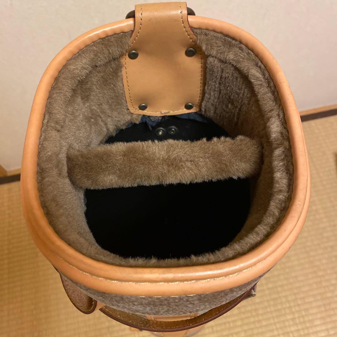 【希少】【美品】BLACK&WHITE キャディバッグ