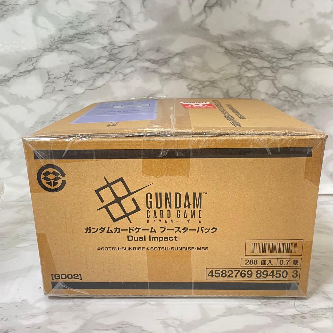 【新品未開封品】ガンダムカードゲーム DualImpact[GD02]1カートン