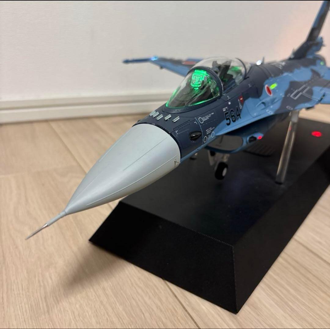 ディアゴスティーニ　F2戦闘機　完成品