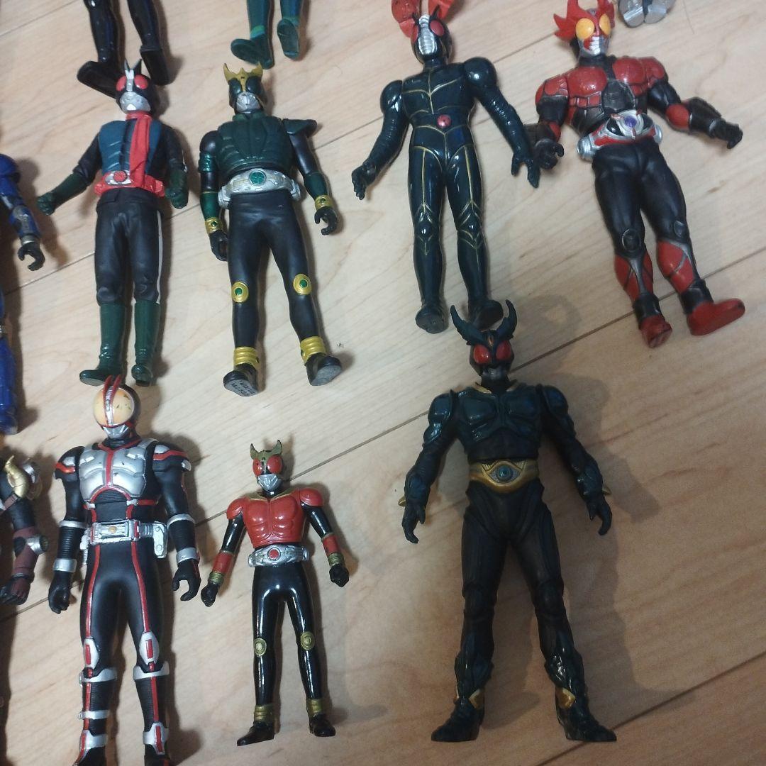 昭和仮面ライダー　平成ライダー　ソフビフィギュア　まとめ売り
