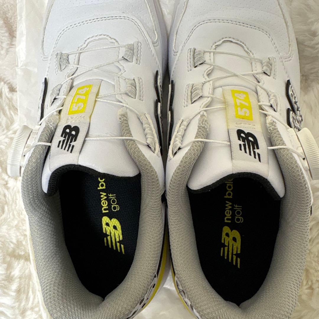 【極美品】ニューバランス ゴルフシューズ ボアシステム レディース 22.5cm