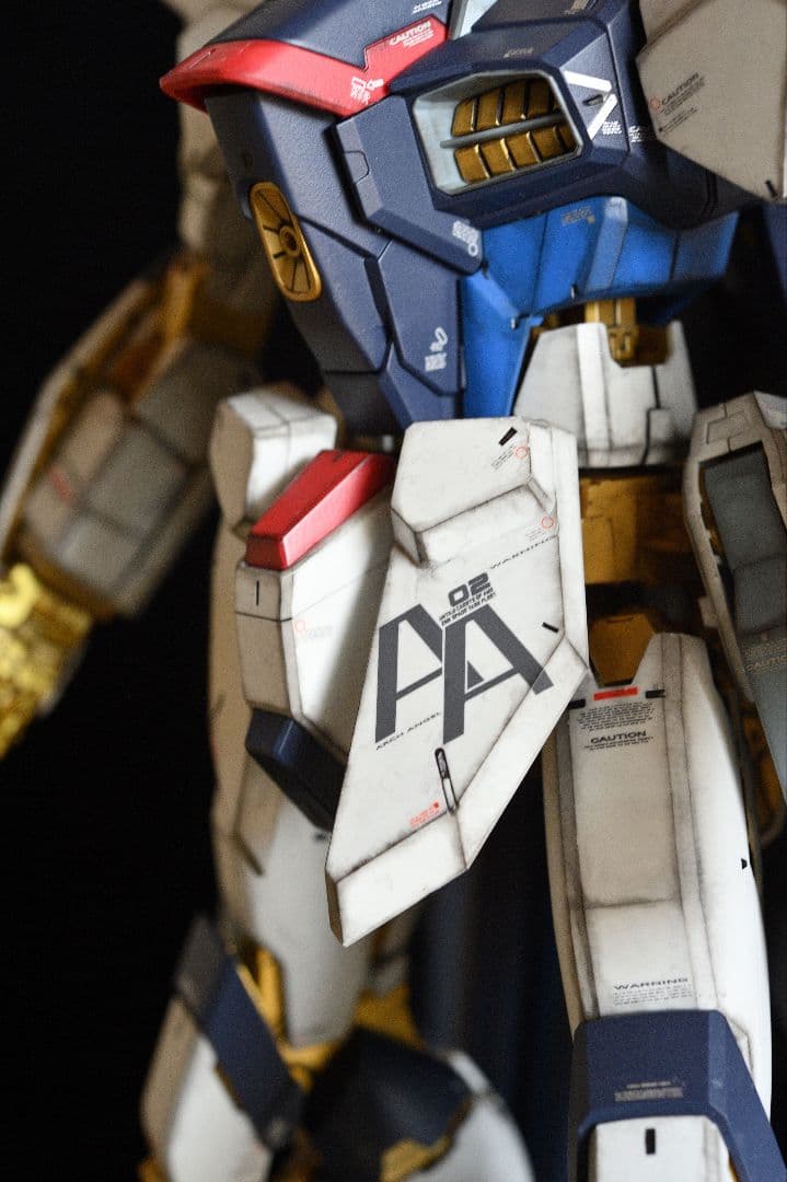 完成品PGストライクフリーダムガンダム/エアブラシ部分塗装・パステルシャドウ仕上