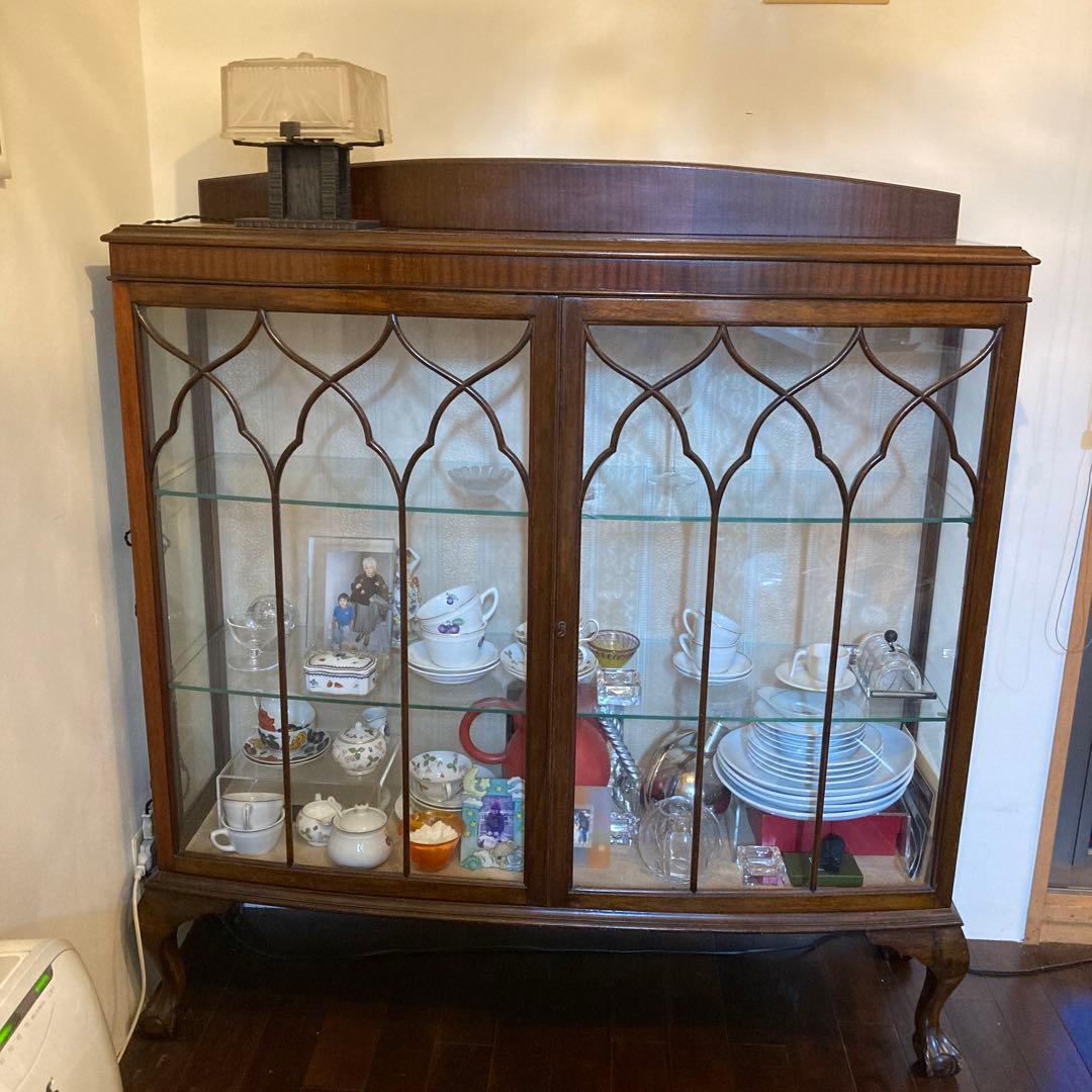 アンティーク　キャビネット引き取りオンリー