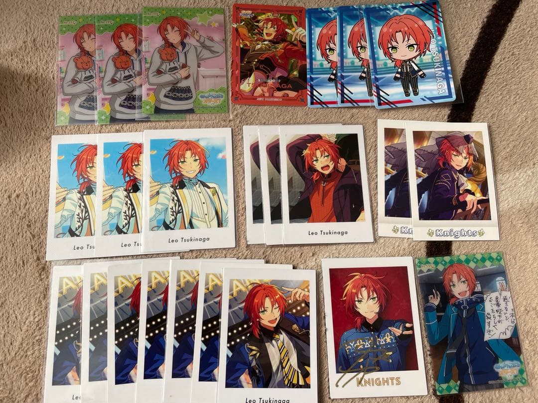 月永レオ ぱしゃっつ 缶バッジ アクスタ まとめ売り