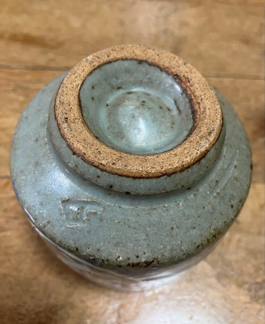 人間国宝 島岡達三　急須と湯呑みセット