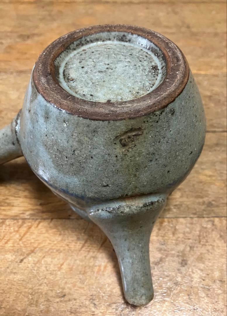 人間国宝 島岡達三　急須と湯呑みセット