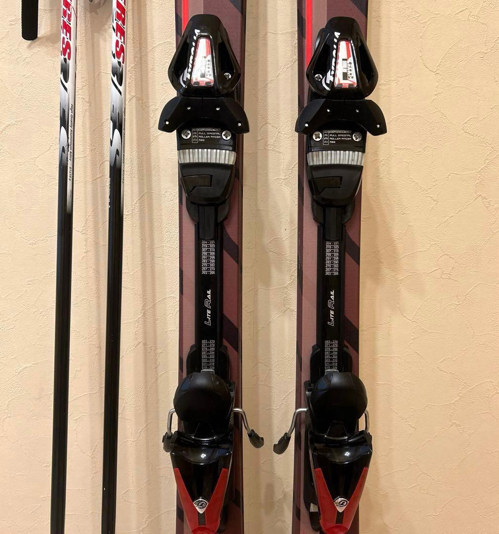 ◾️カービングスキーセット　スキー板163㎝　ブーツ27㎝　男性用　メンズ用