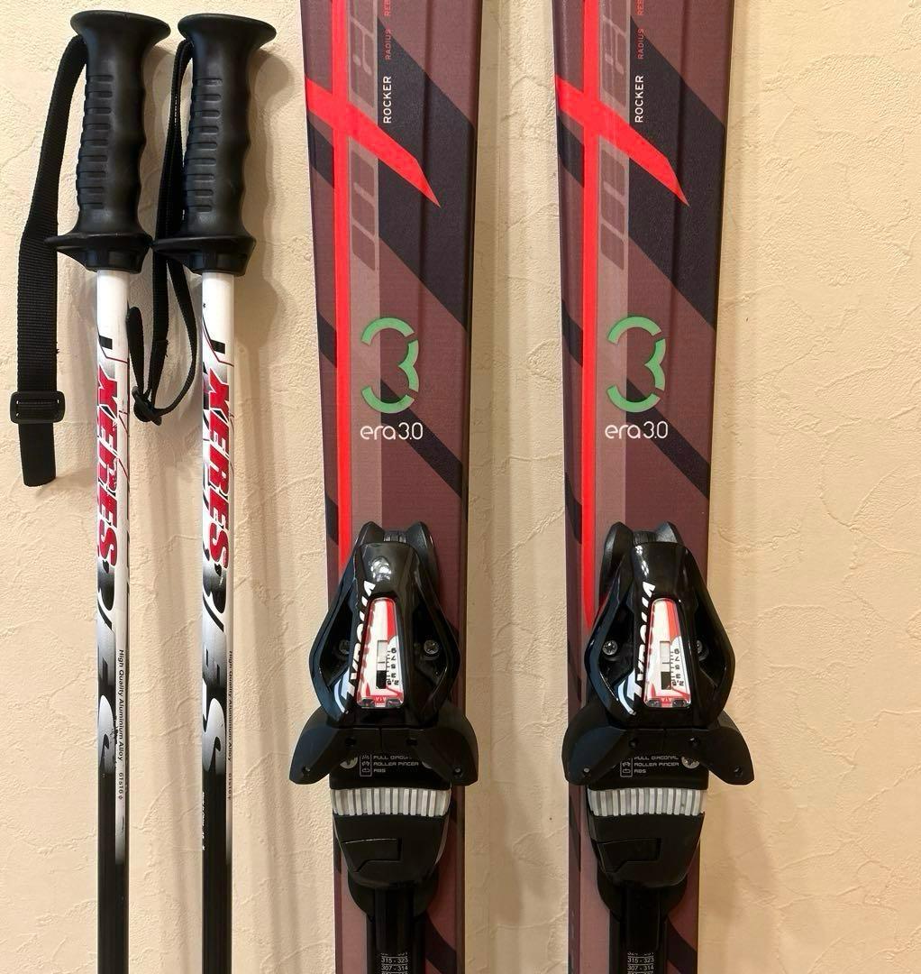 ◾️カービングスキーセット　スキー板163㎝　ブーツ27㎝　男性用　メンズ用