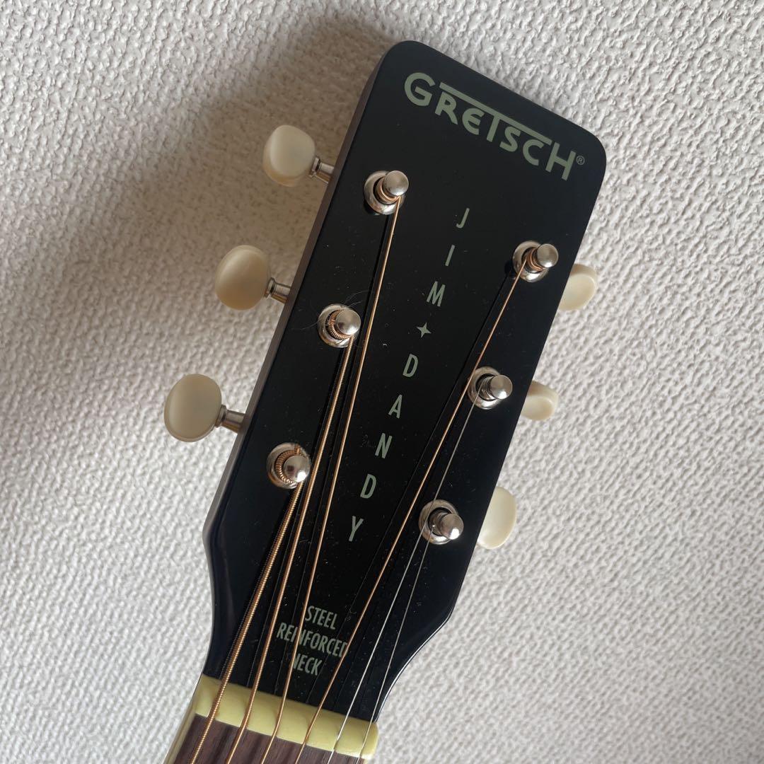 【2025限定 単板トップ】GRETSCH JIM DANDY パーラー 使用少