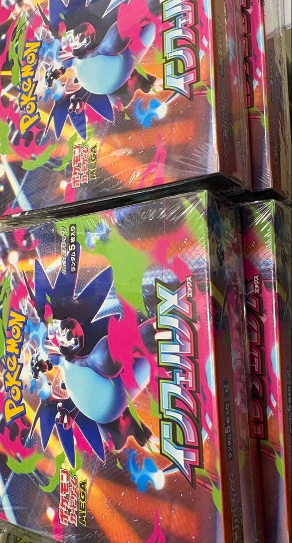 ポケモン インフィニティX 4箱　シュリンク付き