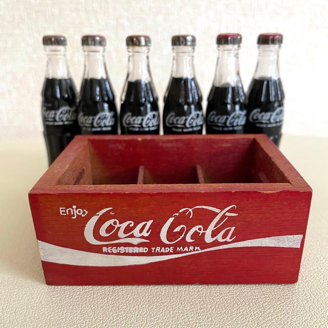 【激レア？？！】　コカコーラ　ミニチュア　昭和レトロ　アンティーク　6本