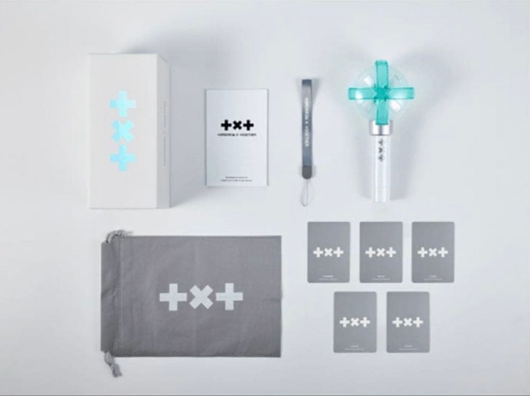 TXT ペンライト トレカ付き 公式 VER.2 最新版 ver2 新品 トゥバ