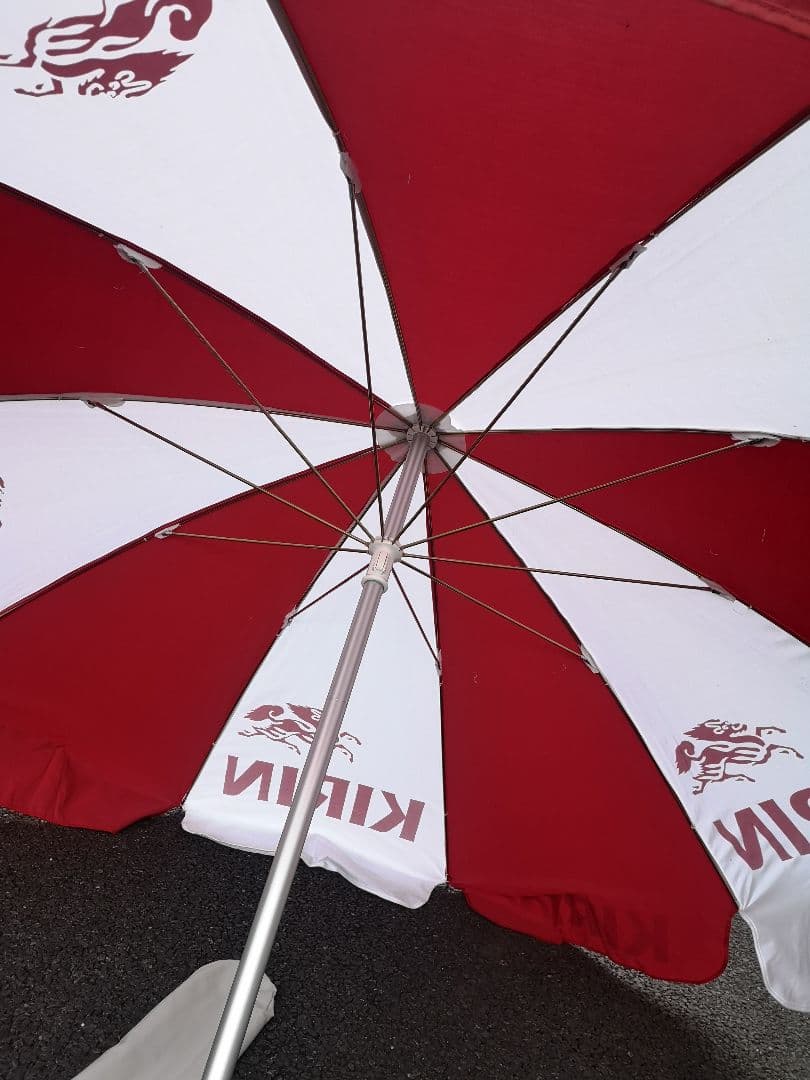 【希少！非売品】キリンビールビーチパラソル　送料込み！