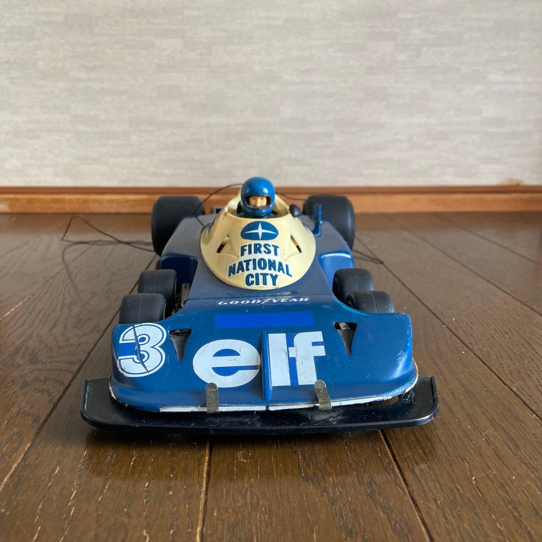 【ジャンク品】タミヤ1/10タイレルP34ラジコン 当時物 F1カー