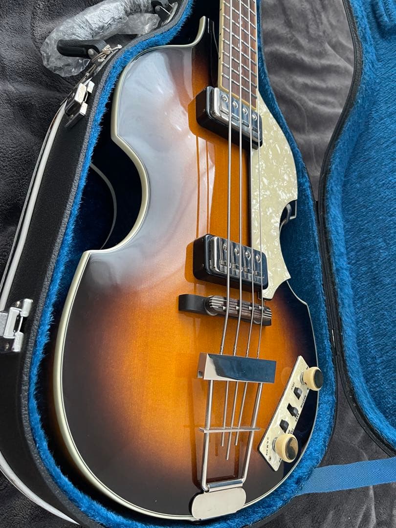 美品ヘフナー　バイオリンベース　hofner HCT-500/1