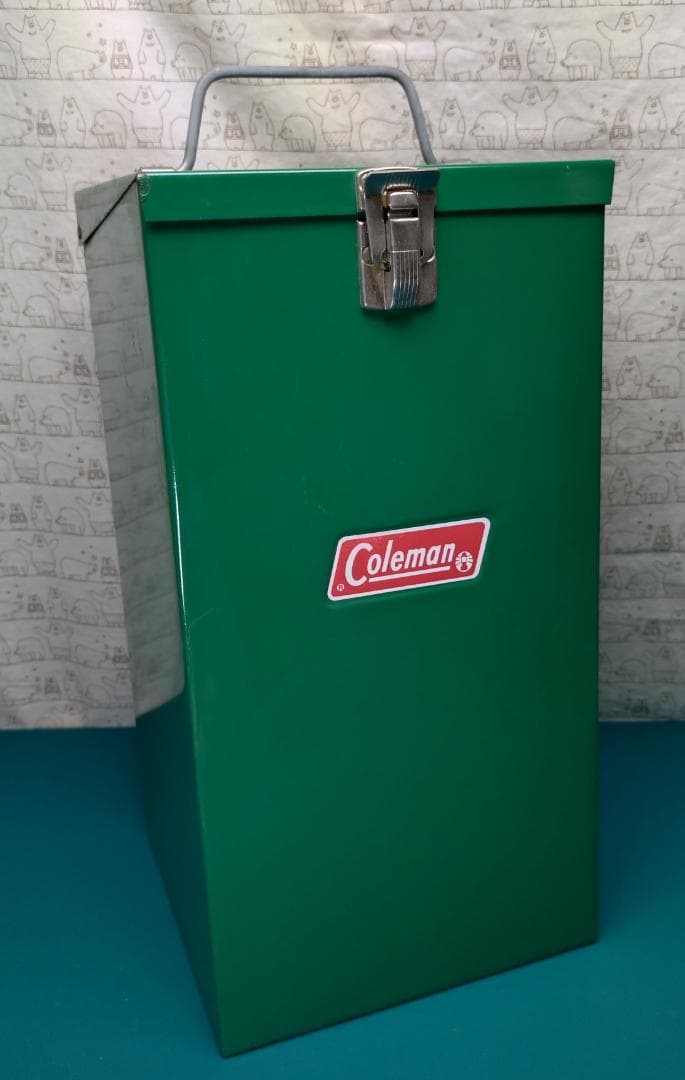 Coleman 　スチールランタンケース　中古