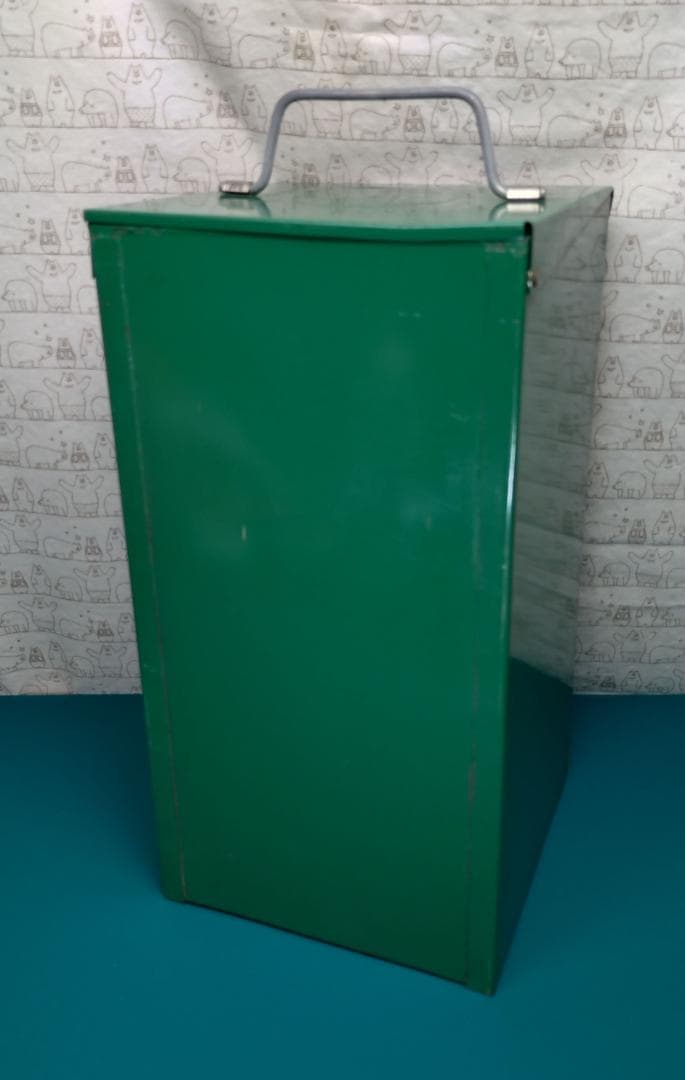 Coleman 　スチールランタンケース　中古