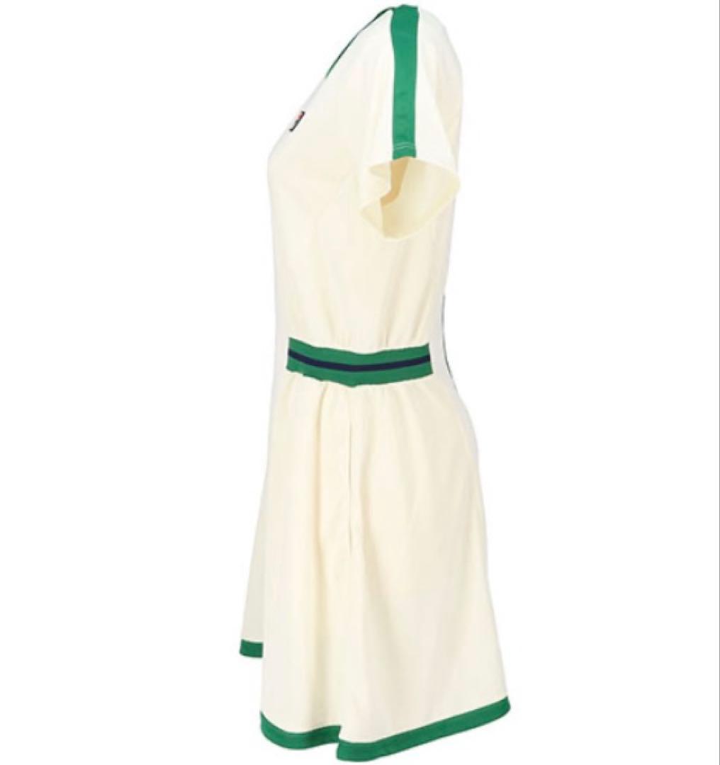 No.484 FILA レトロモダンな激可愛ワンピ☆グリーン☆