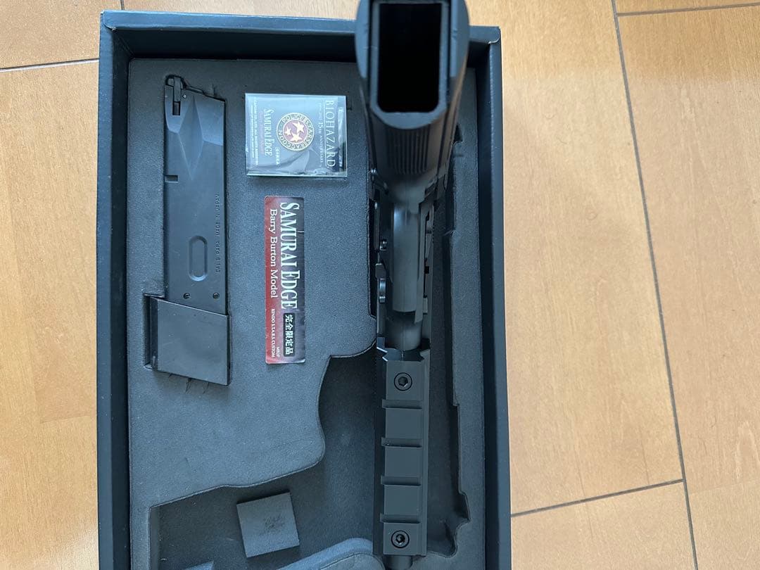 サムライエッジ　バリーバートンモデル　ガスブローバックガンガン