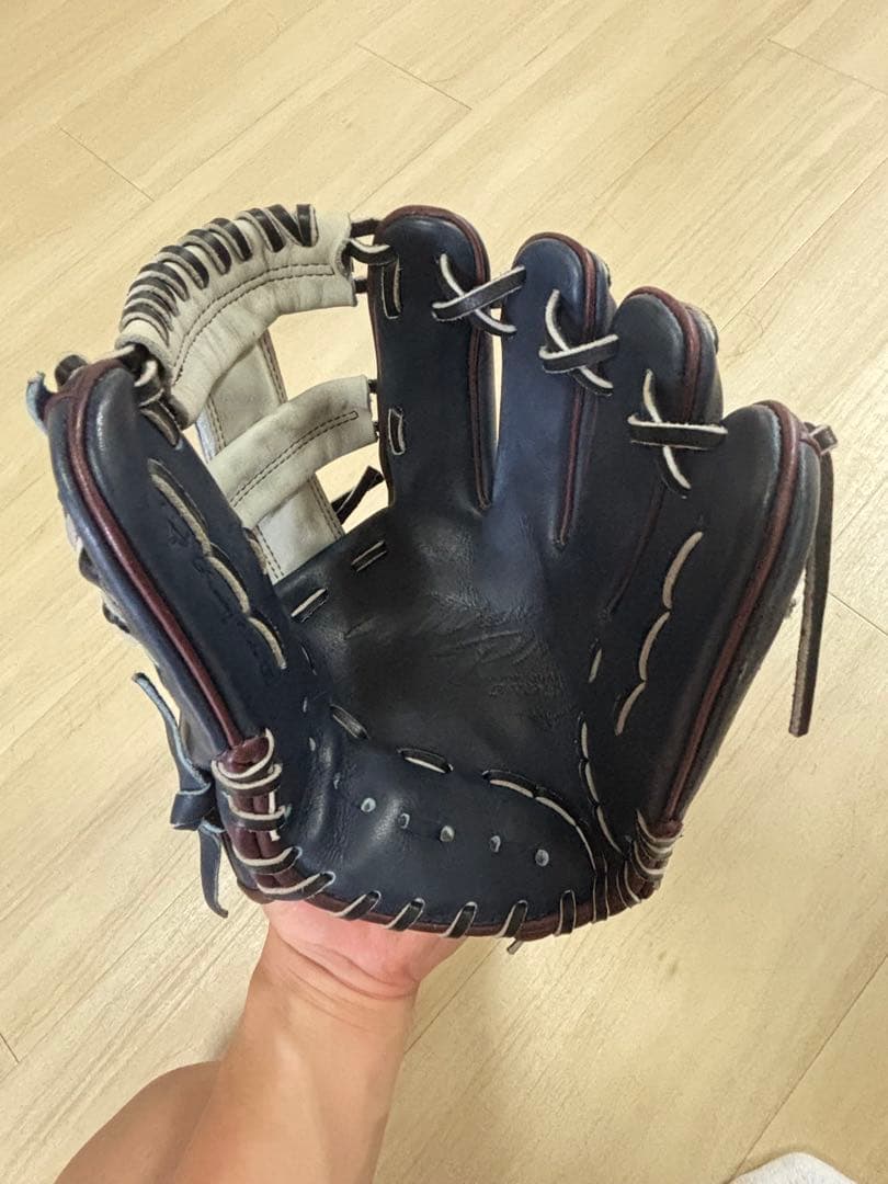 Mizuno ミズノ軟式野球グローブ ネイビーオーダー