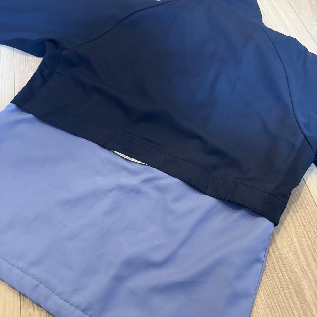 チル 　YONEX ジャケット パンツセット ネイビー/パープル