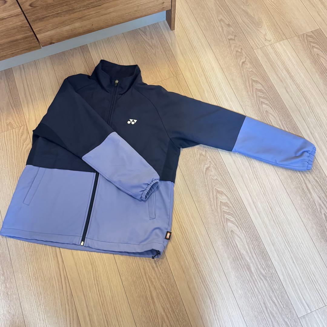 チル 　YONEX ジャケット パンツセット ネイビー/パープル