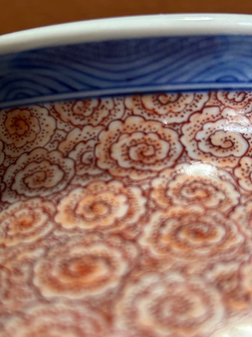 人間国宝十三代今泉今右衛門作色鍋島江戸期名品文様桜牡丹藤袴文瓶　検最上位作品