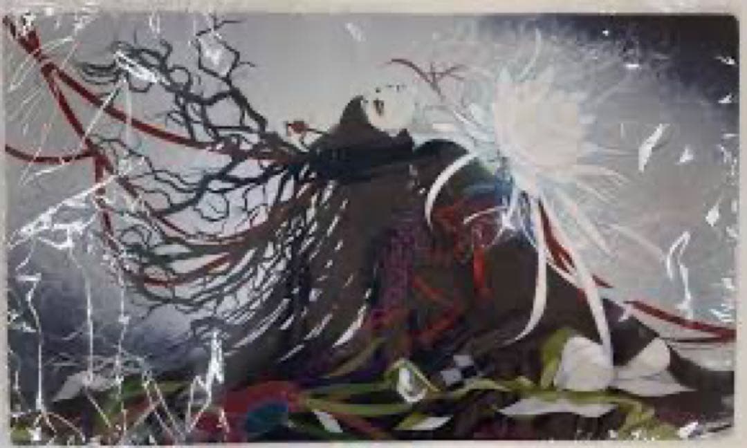 【MTG】七原しえ　アートプレイマット 月下美人 未開封
