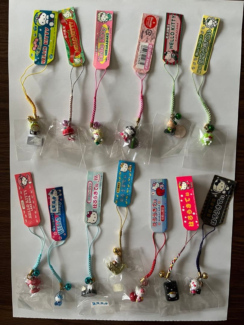 コレクターさん必見‼️ ハローキティ ストラップセット 148個