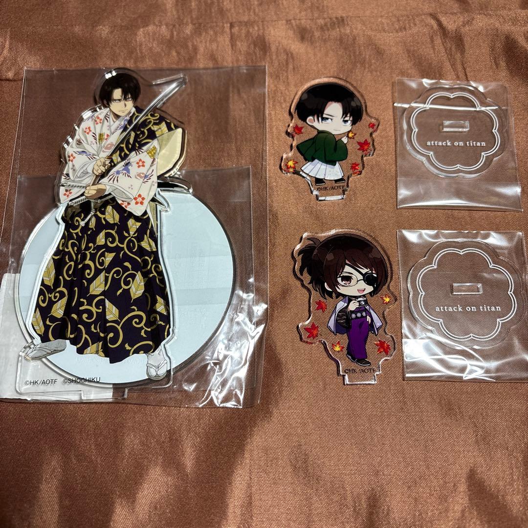 【2/10出品取消】進撃の巨人　リヴァイ　アクリルスタンド⑤